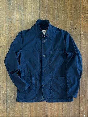 Relwen Flyweight Flex Blazer Dark Navy Sateen